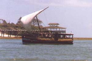 Dhow in Mombasa